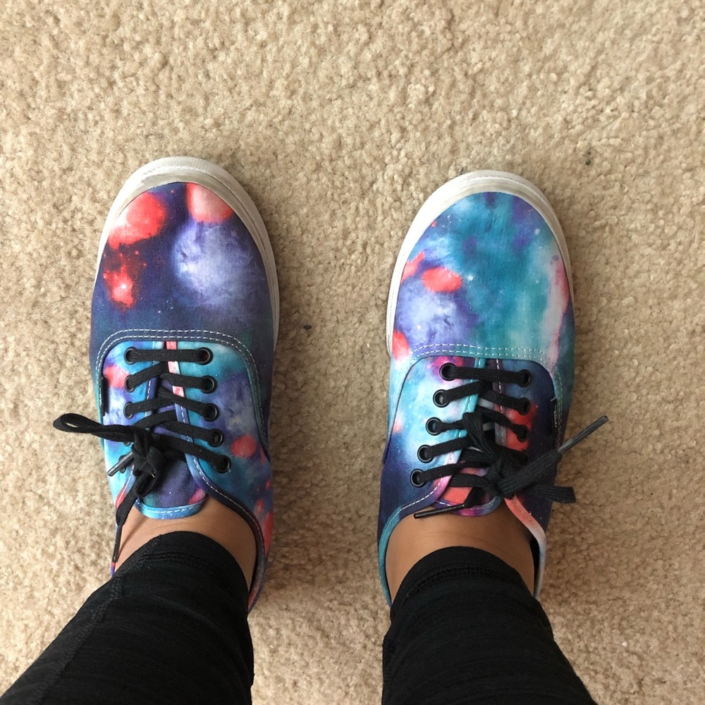 Authentic Galaxy Vans - image 1